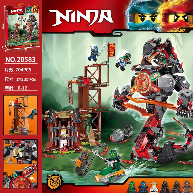 Bloques armables Ninja (888C-12)