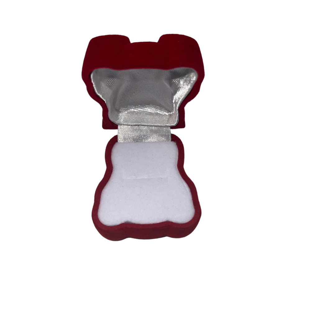Caja osito gamuza para 1 anillo x24 (80C-85-86)
