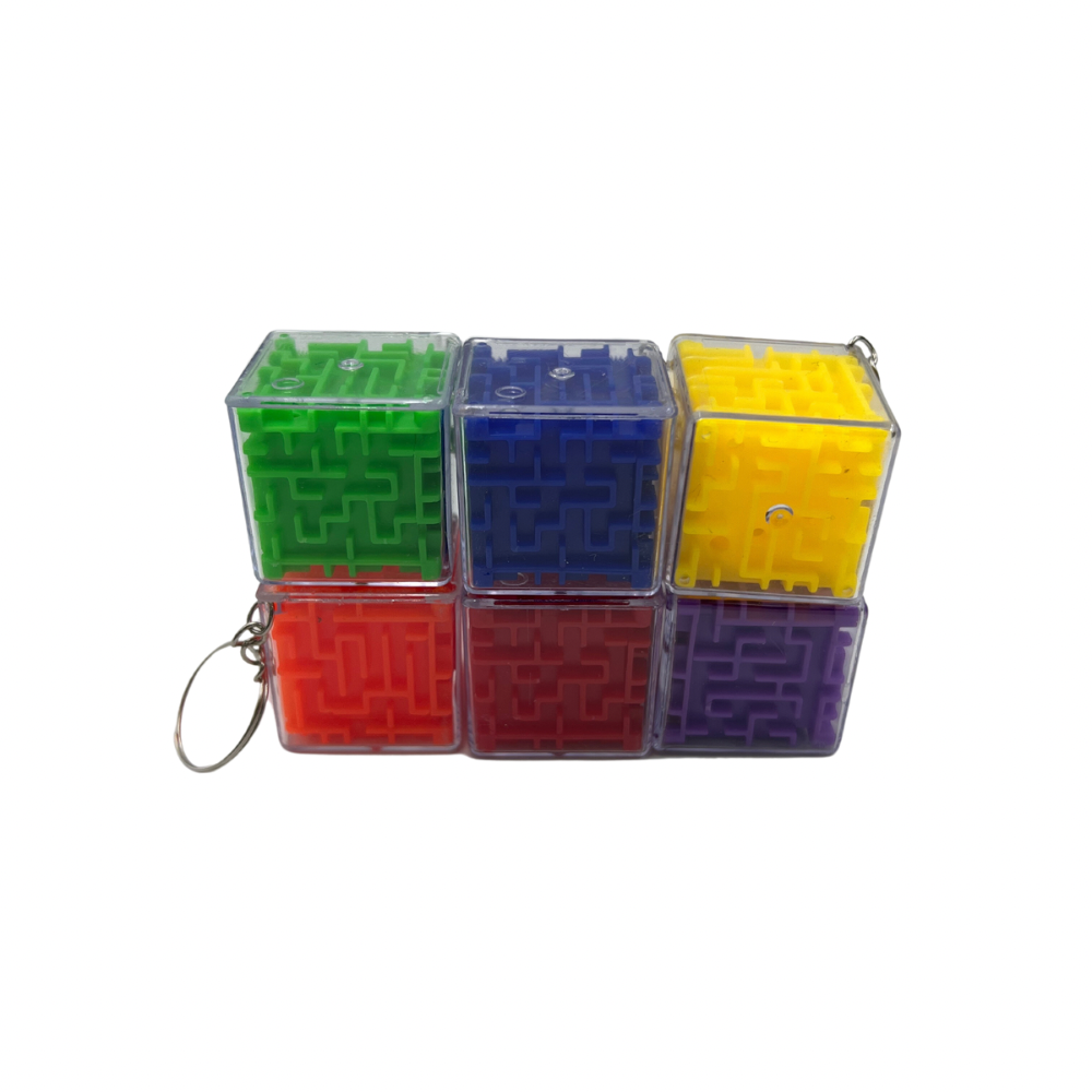 Cubo mini llavero de laberinto x24u. (87-5)