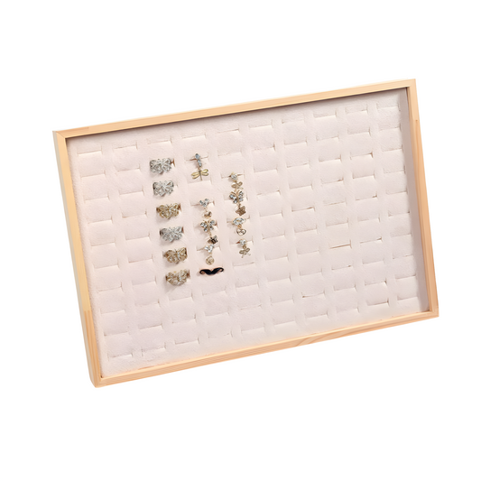 Exhibidor de bamboo para anillos (80C-251)