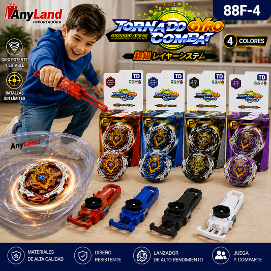 Trompo Beyblade (88F-4)