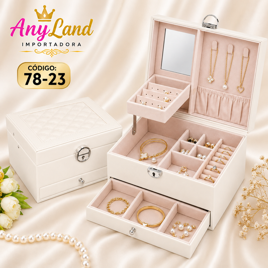 Caja organizadora grande para joyas (78-23)