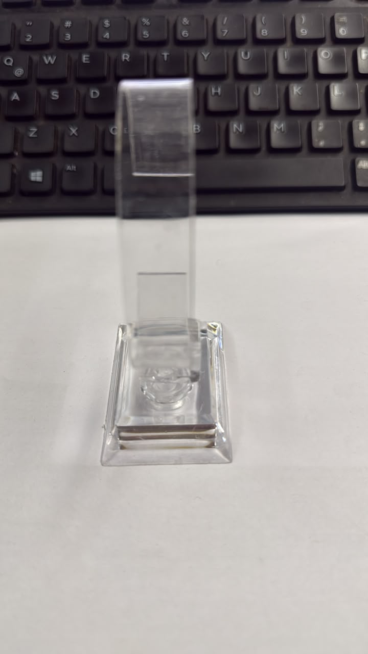 Exhibidor acrilico para reloj con base x12 Unid. (80C-219)