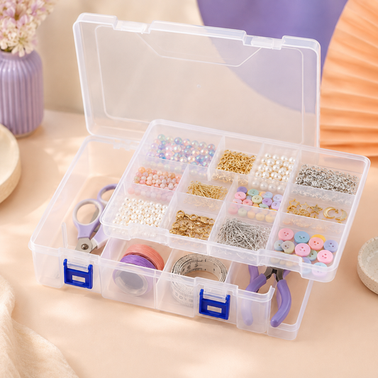 Caja organizador de 2 niveles (108-2)