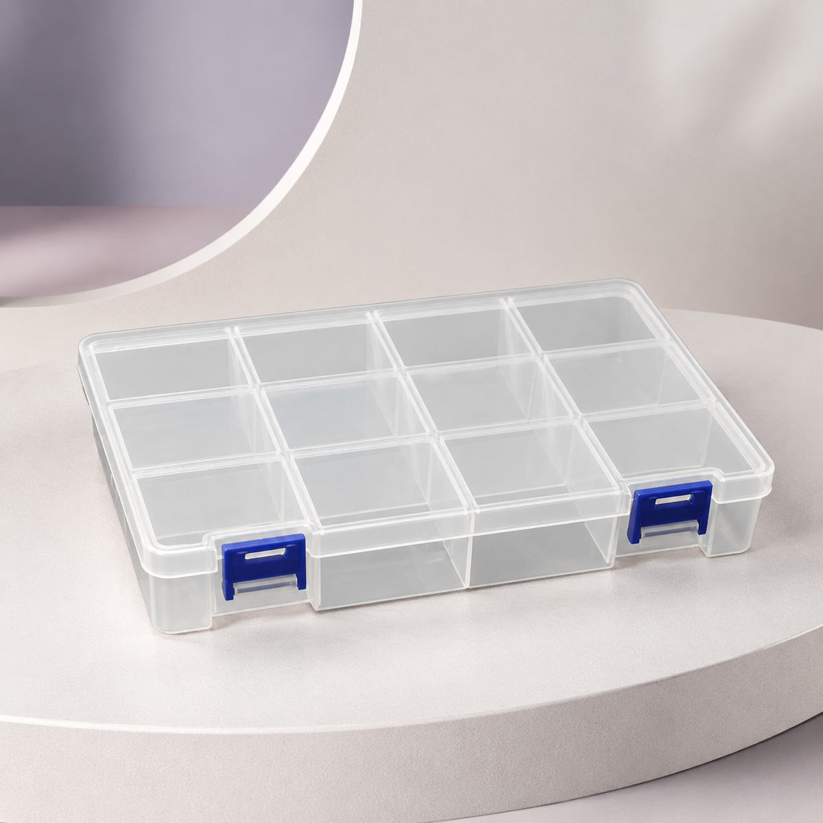 Caja organizador de 12 divisiones PLASTICO  (108-5)