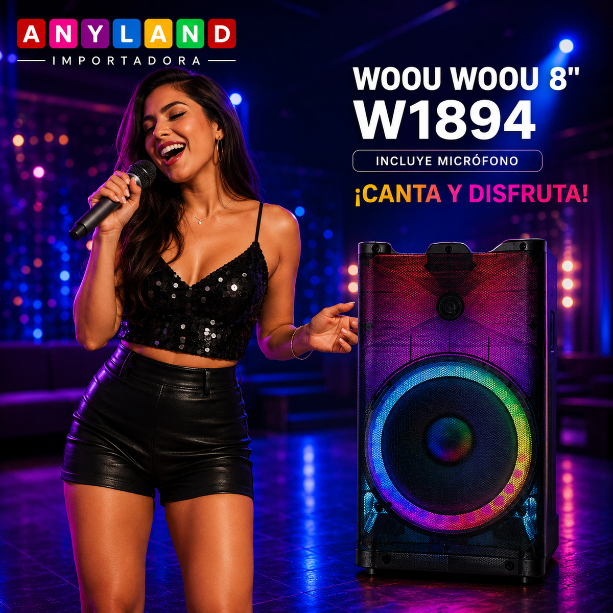 Parlante Woou Woou 8" (W1894)