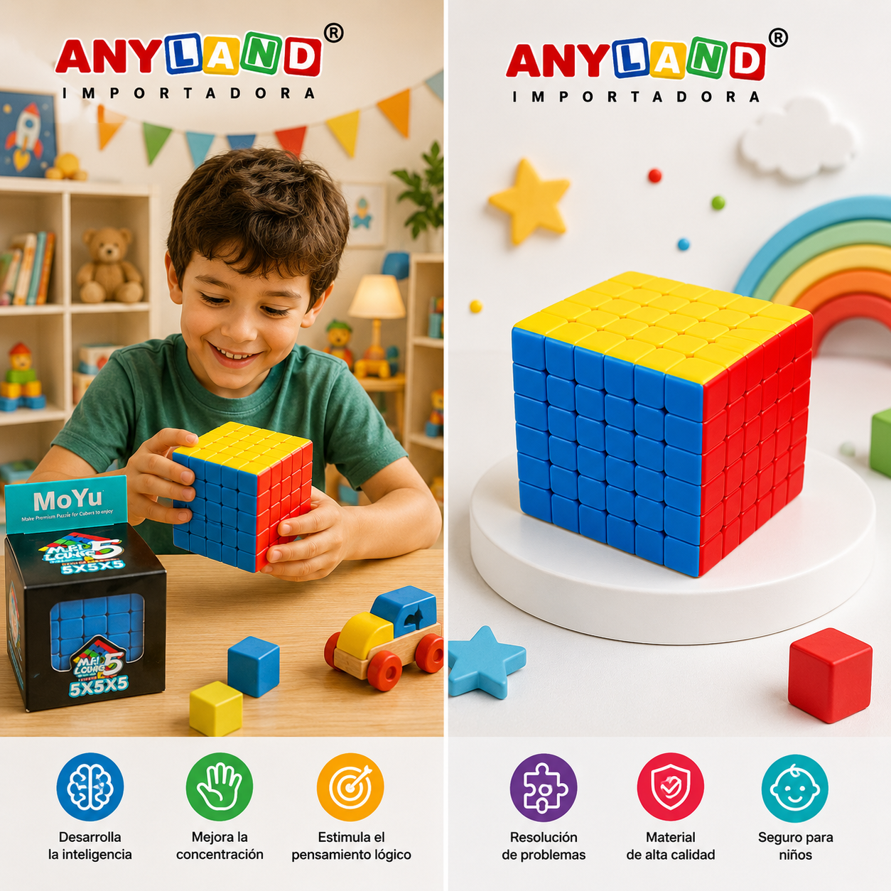 Cubo 5x5 MoYu (71G-44)