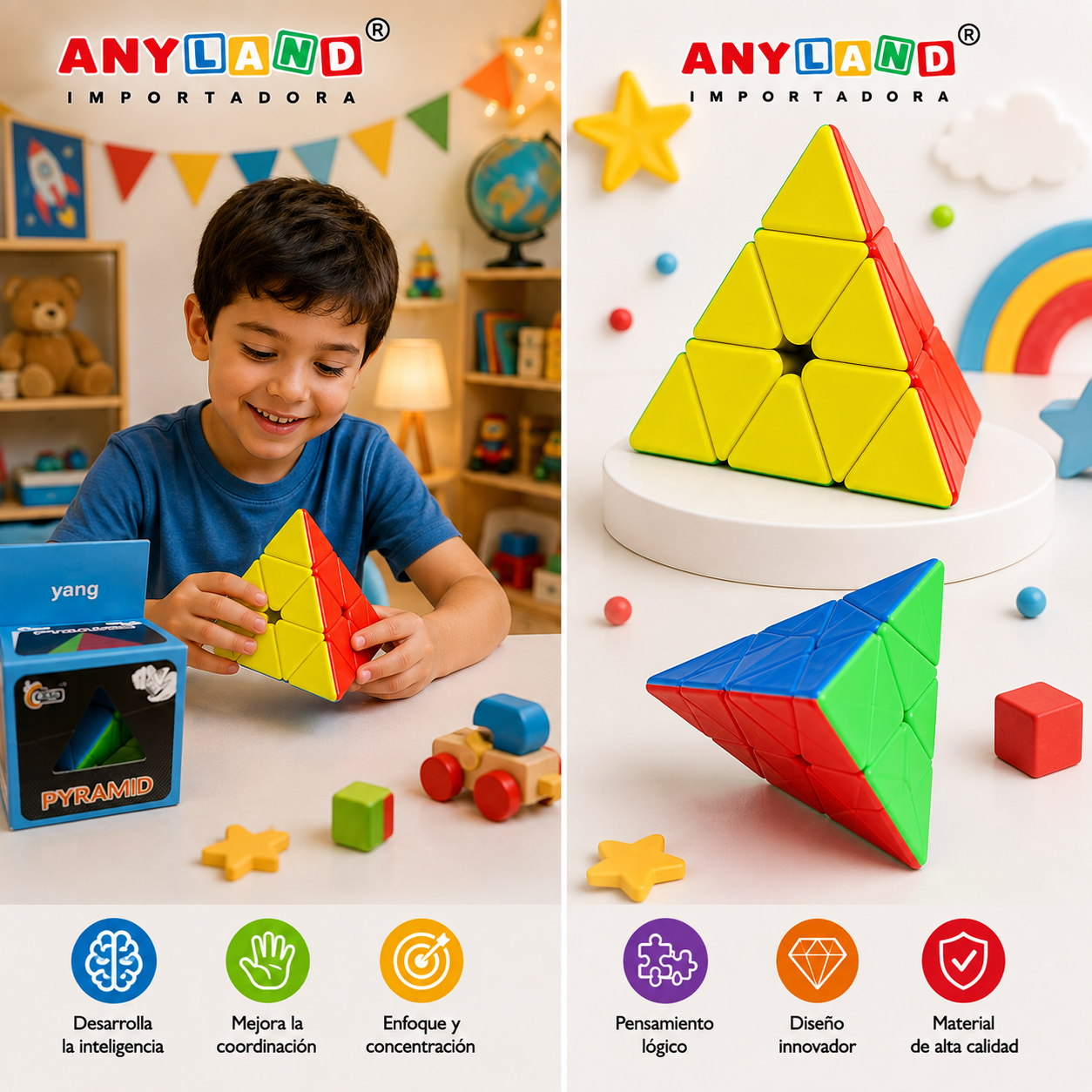 Magic cube pirámide (71G-13)