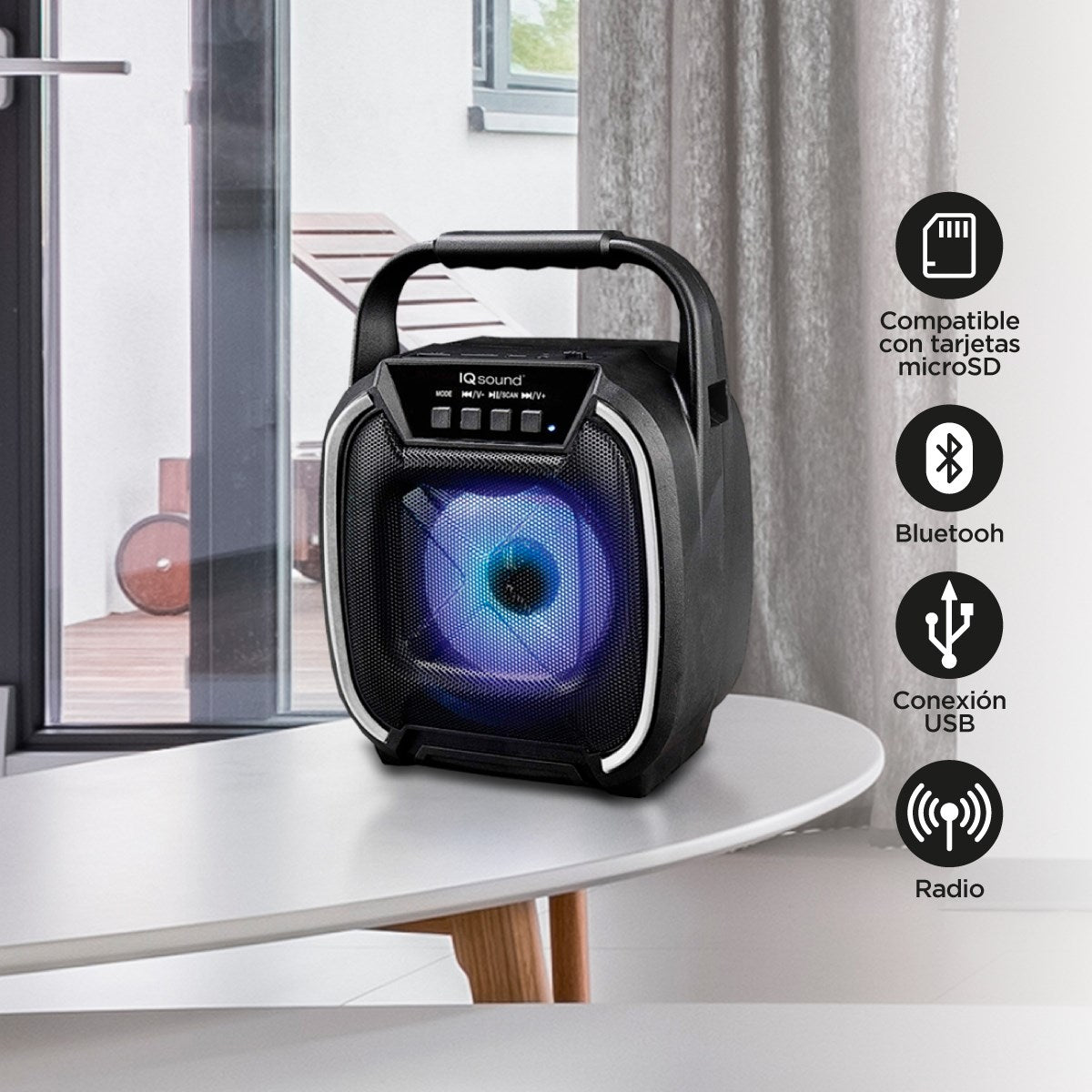 Parlante "Hi-fi" con Bluetooth Y Radio (CH-V403)