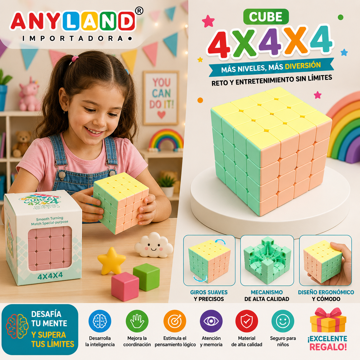 Cubo 4X4 MoYu (71G-49)