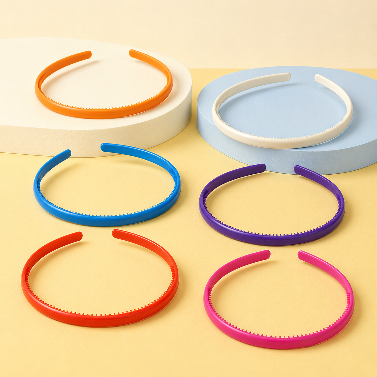 Diademas Colores económicas paquete x12 (66-19)