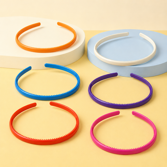 Diademas Colores económicas paquete x12 (66-19)