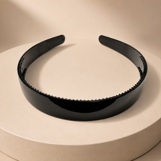 Diademas negras económicas paquete x12 (105-29)