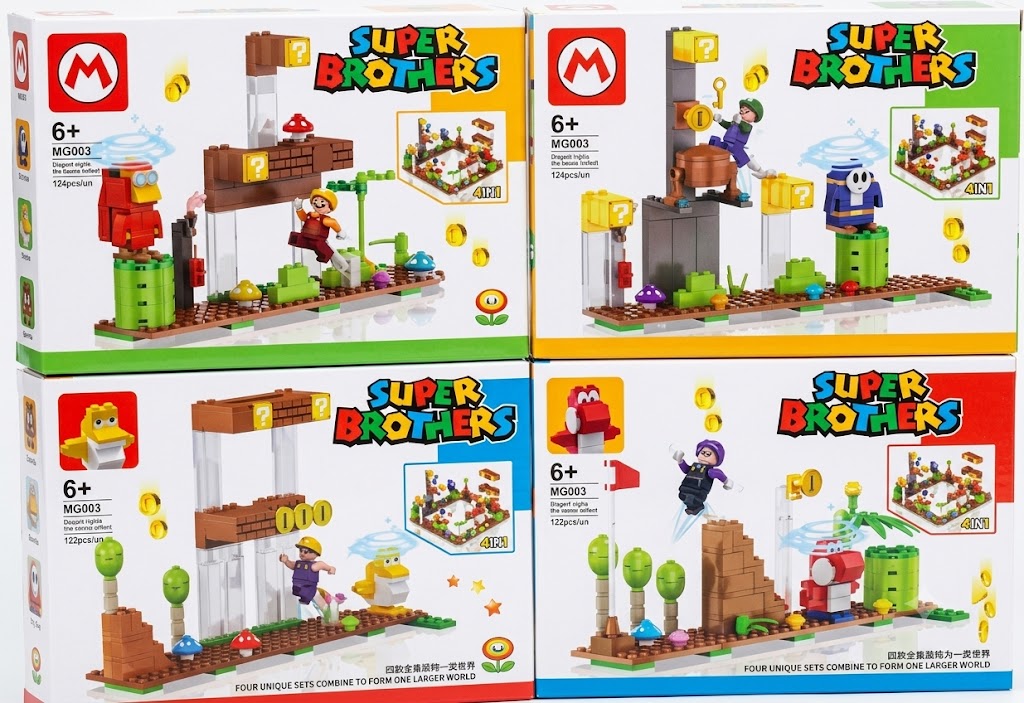 Bloques armables Super Brothers  modelos 8 (888C-106)