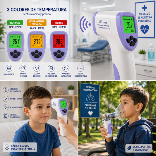Termometro infrarojo digital HT-820D (99E-4)