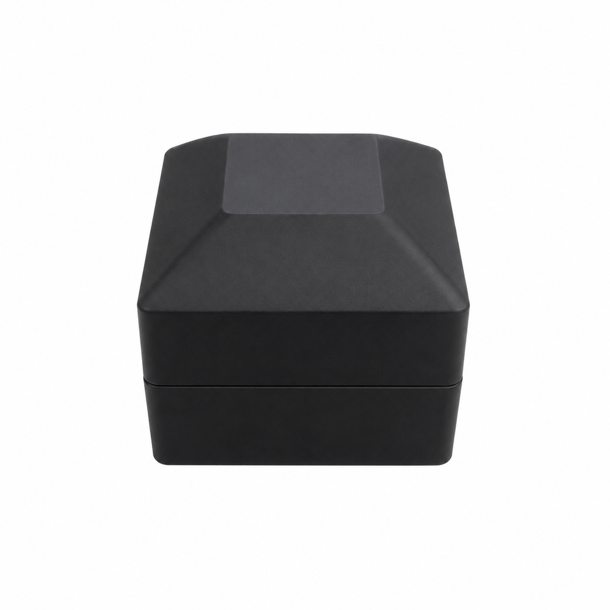 Caja para 1 anillo c/luz led color Negro mate x12 u.(81F-4)