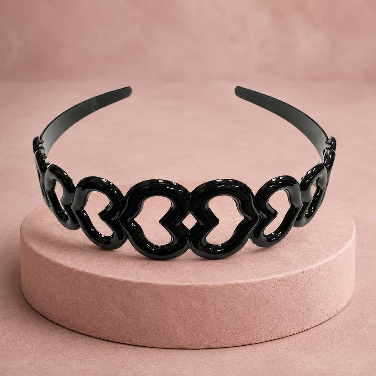 Diademas negras económicas paquete x12 (105-10)