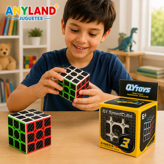 Cubo 3x3 fibra de carbono QY (71G-54)