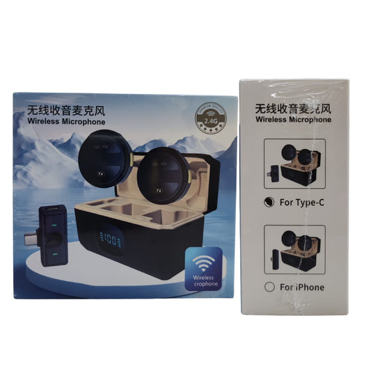 Micrófono inalámbrico Wireless Microphone Tipo/C (ME-08)