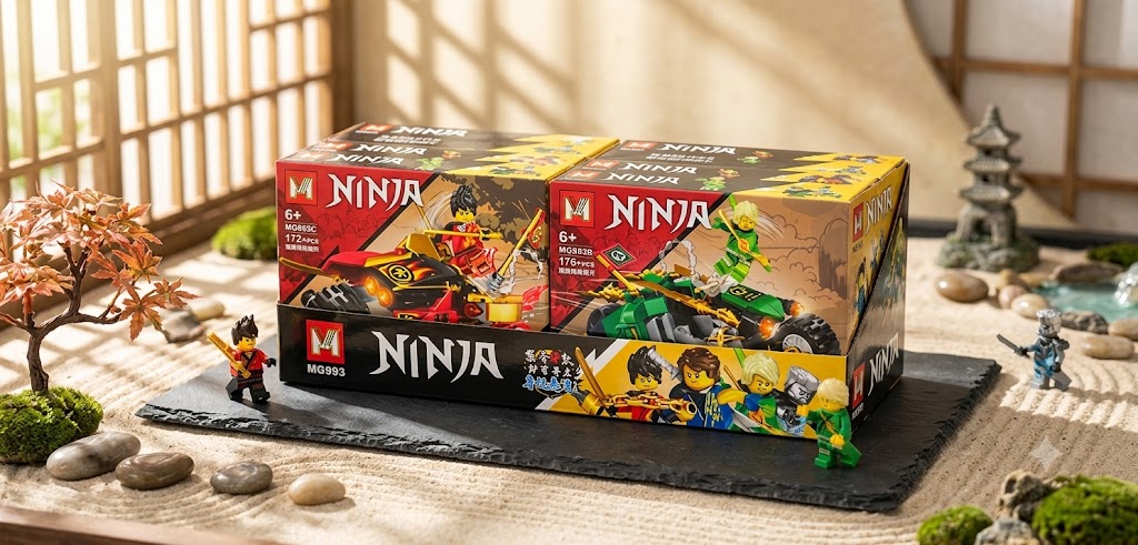 Bloques armables Ninja 8 modelos (889-43)