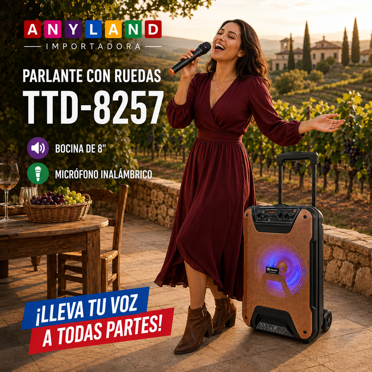 Parlante Speaker 10W (TTD-8257)