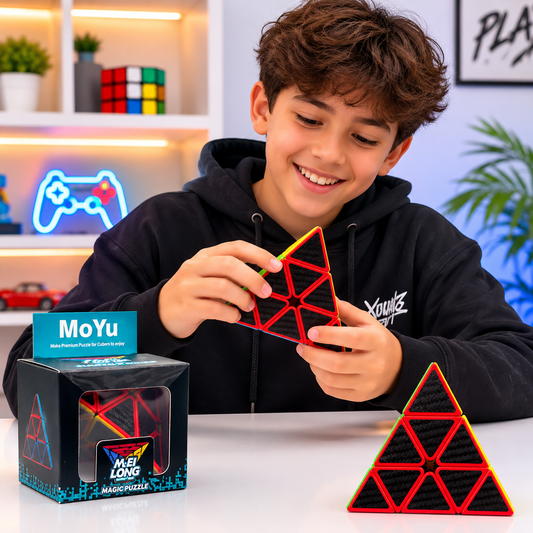 Cubo pirámide fibra de carbono (71G-56)