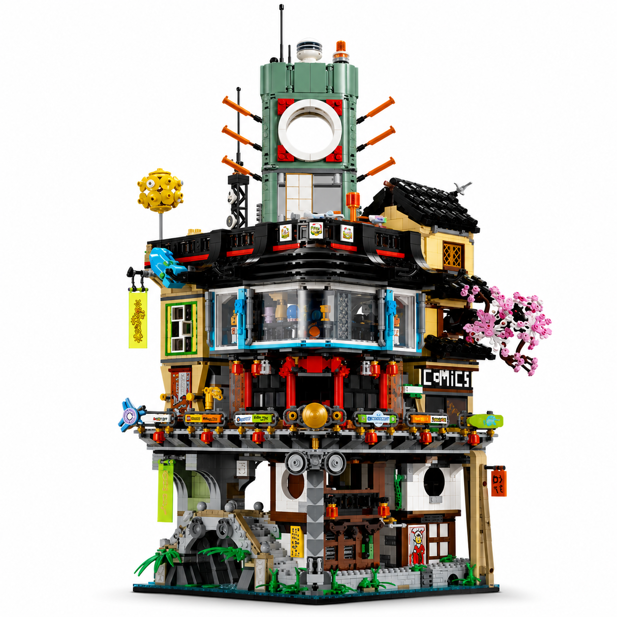 Bloques armables Castillo Ninja 4.867 pcs (888E-15)