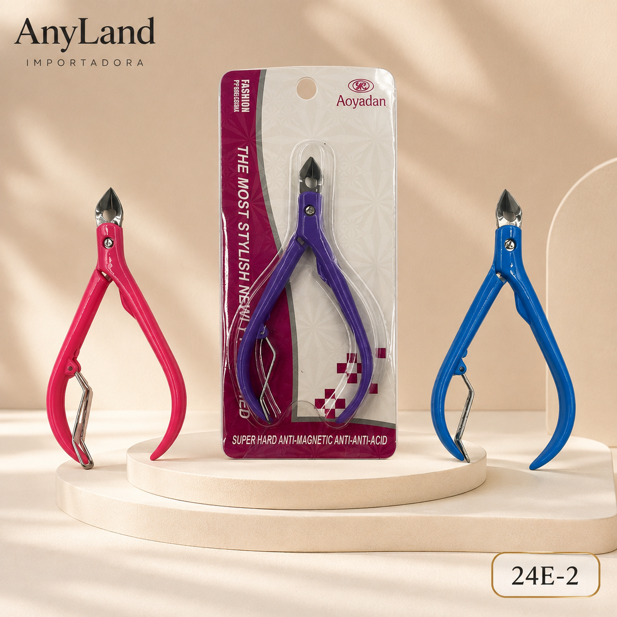 Alicate Aoyadan 3 colores x12 unds. (24E-2)