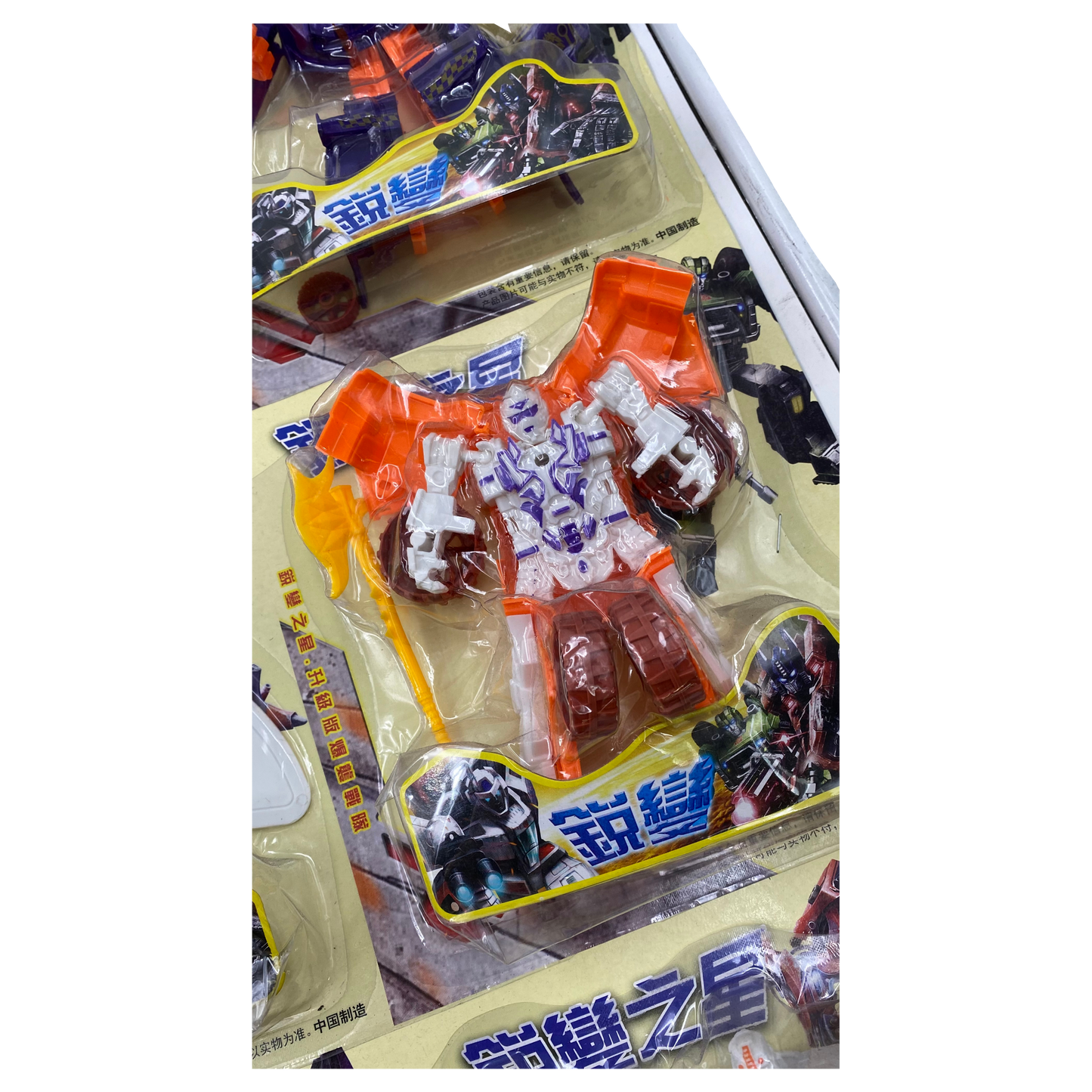 Plancha de Transformers x9 (74B-7)