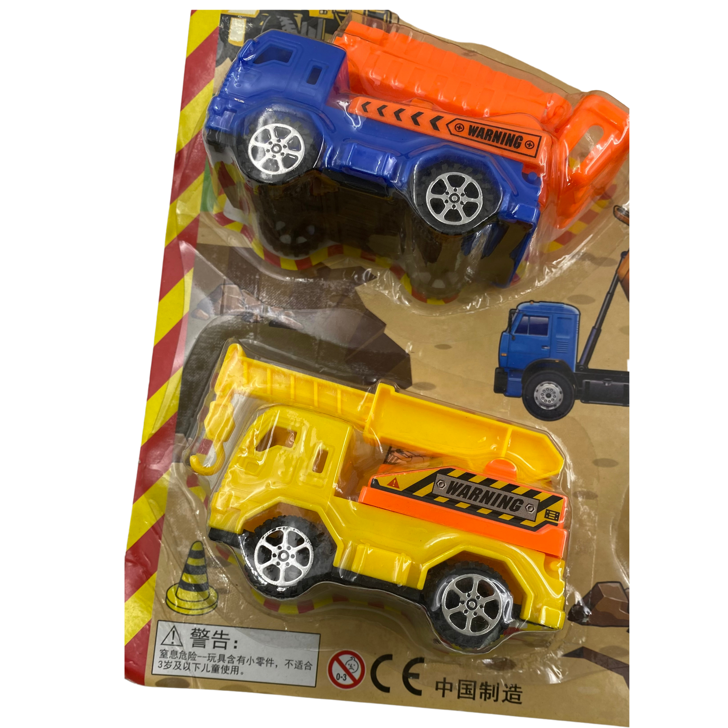 Plancha de carros de construcción x12 (74B-19)