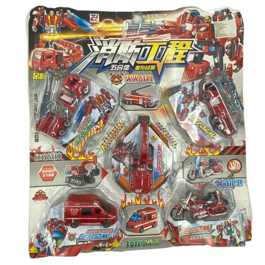 Plancha de carros transformers x5 (74B-3)