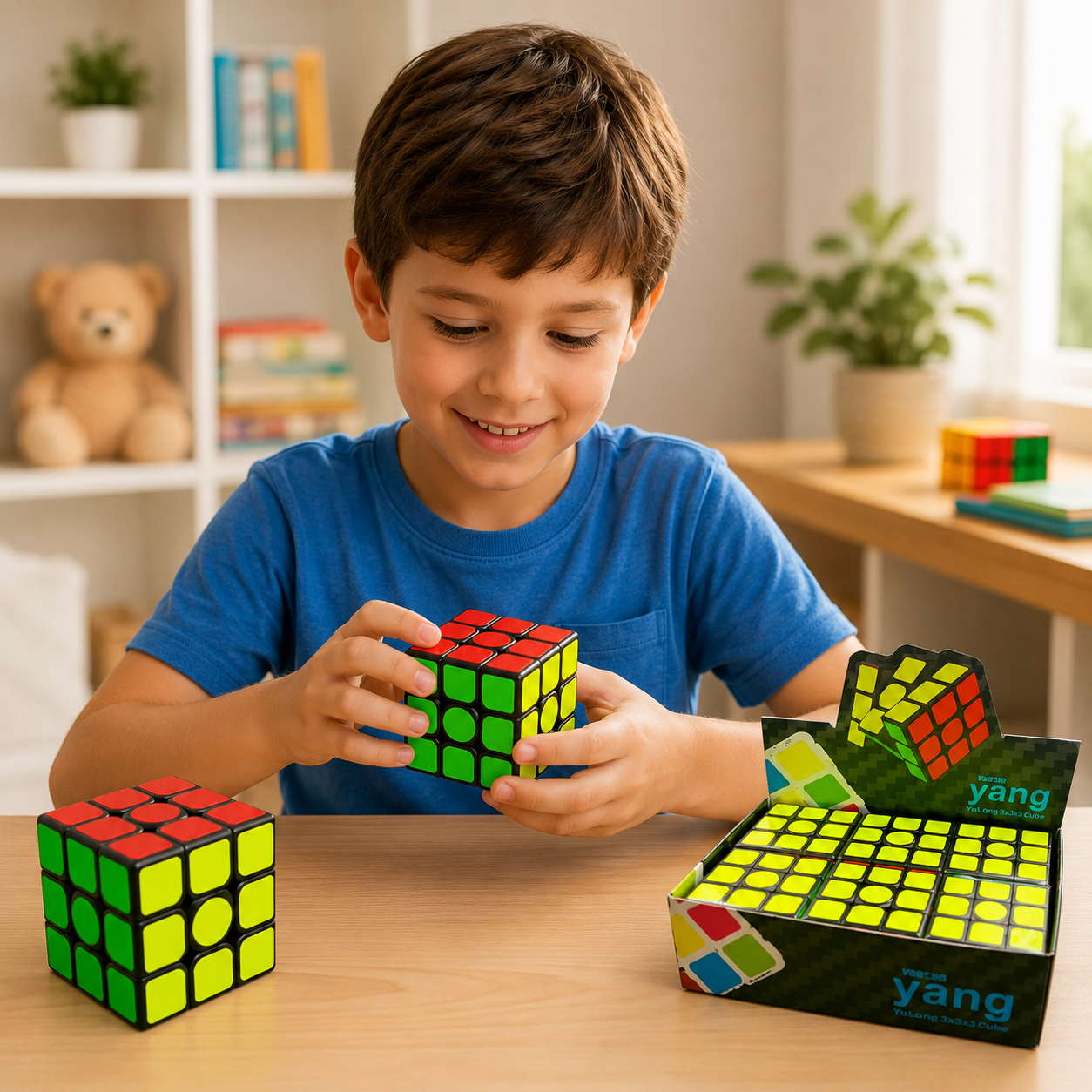 Caja de 6 unidades cubo 3x3 Yang (71G-8)