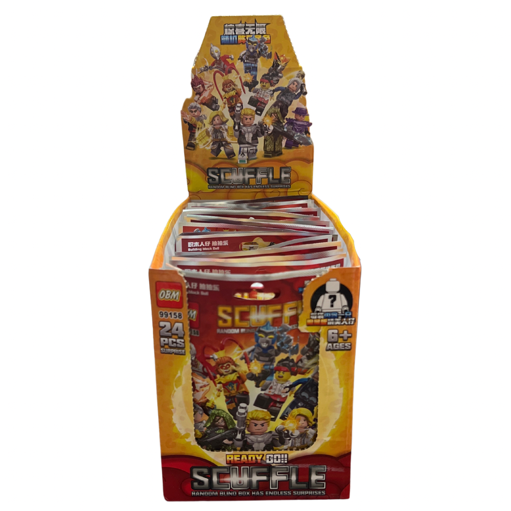 Scuffle Box Bloques armables sobres de Scuffle heroes (889-11) – AnyLand