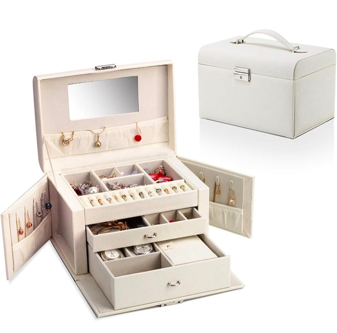 Caja organizadora grande para joyas (78-14)