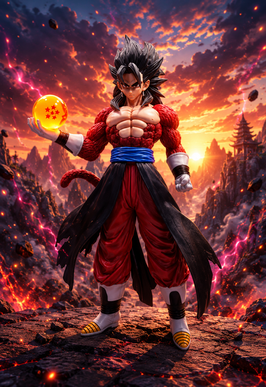 Figura de Accion Vegetto Ssj4 30cm (2576-I)