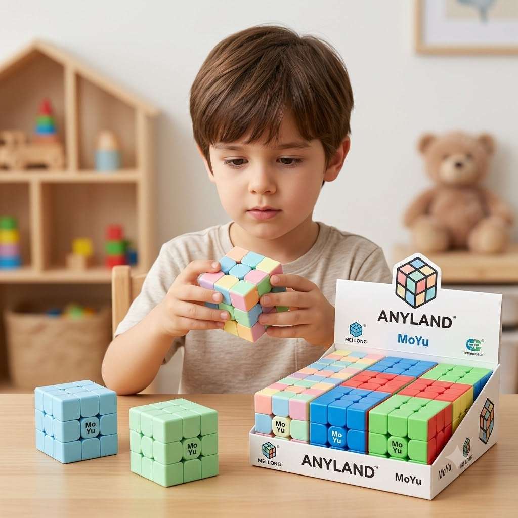Caja de 6 unidades cubo 3x3 MoYu (71G-5)