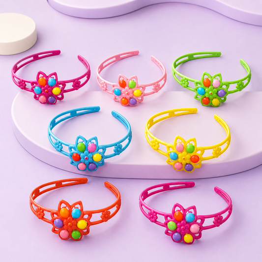 Diademas Colores económicas paquete x12 (4-162)