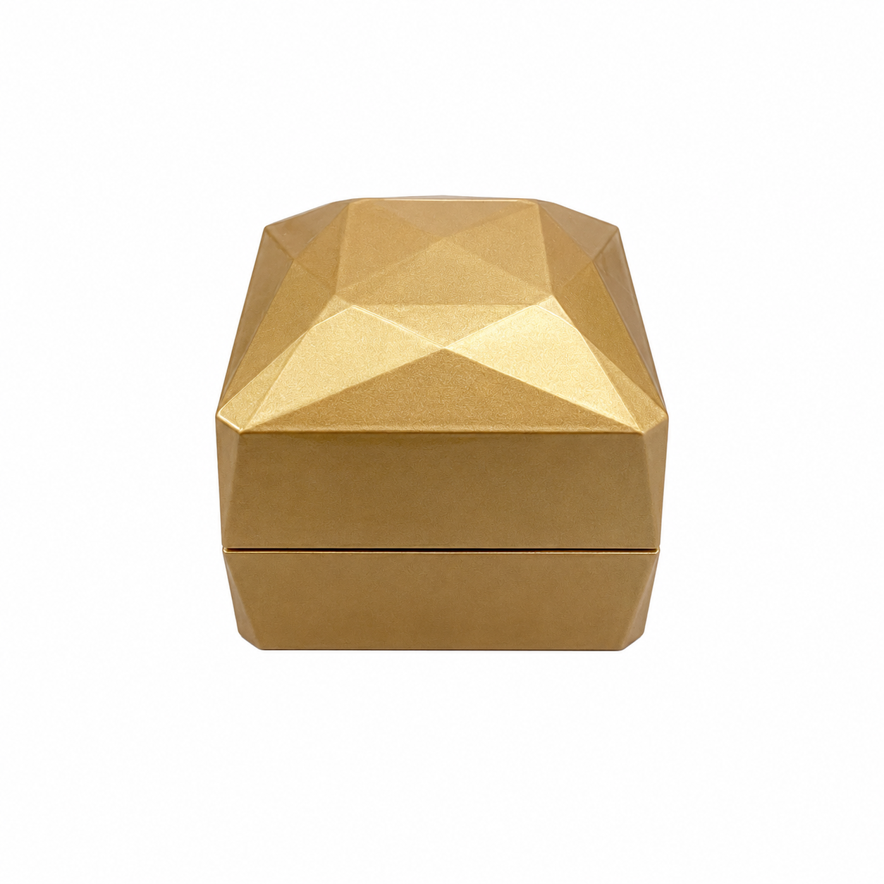 CAJITA LED DORADO Anillo  x12 Unidades DOC (89-4)