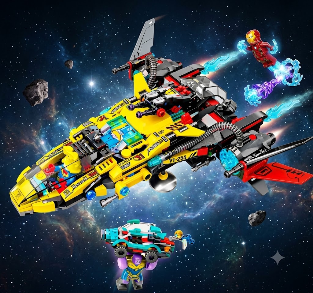 Bloques armables Super heroes (L888-19)