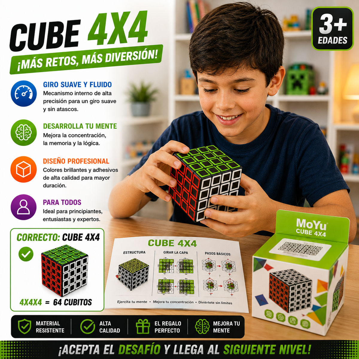 Cubo 4X4 magic cube yang (71G-37)