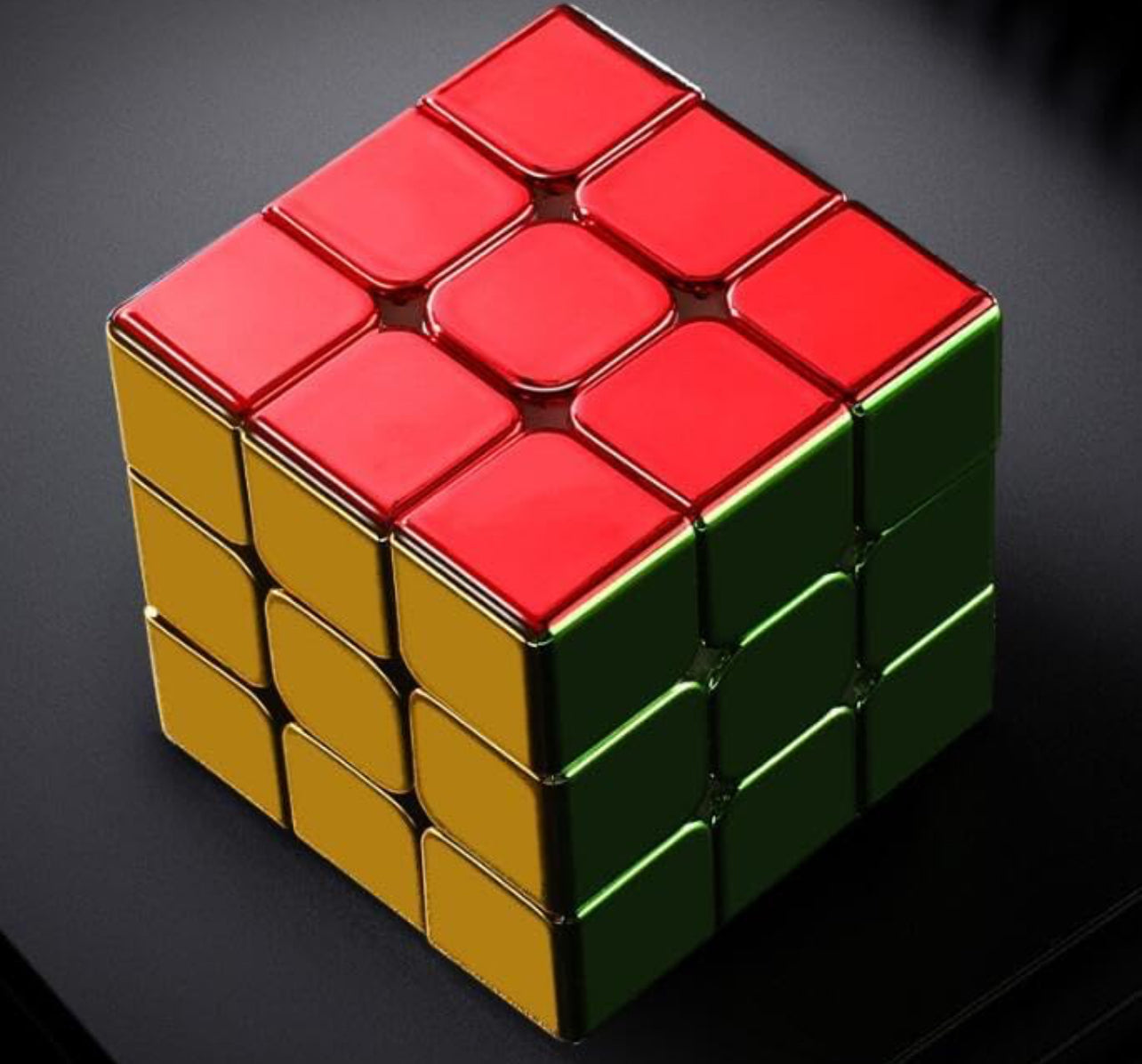 Cubo Rubik 3X3X3 Metalizado brillante Sengso  (71G-81)