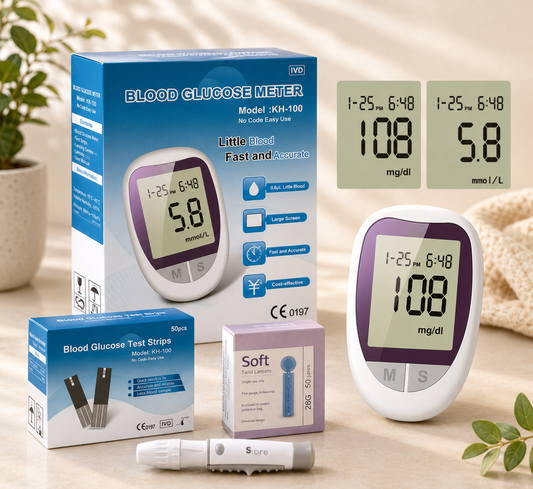 Kit de monitor de glucosa en sangre Glucómetro  (99E-5)