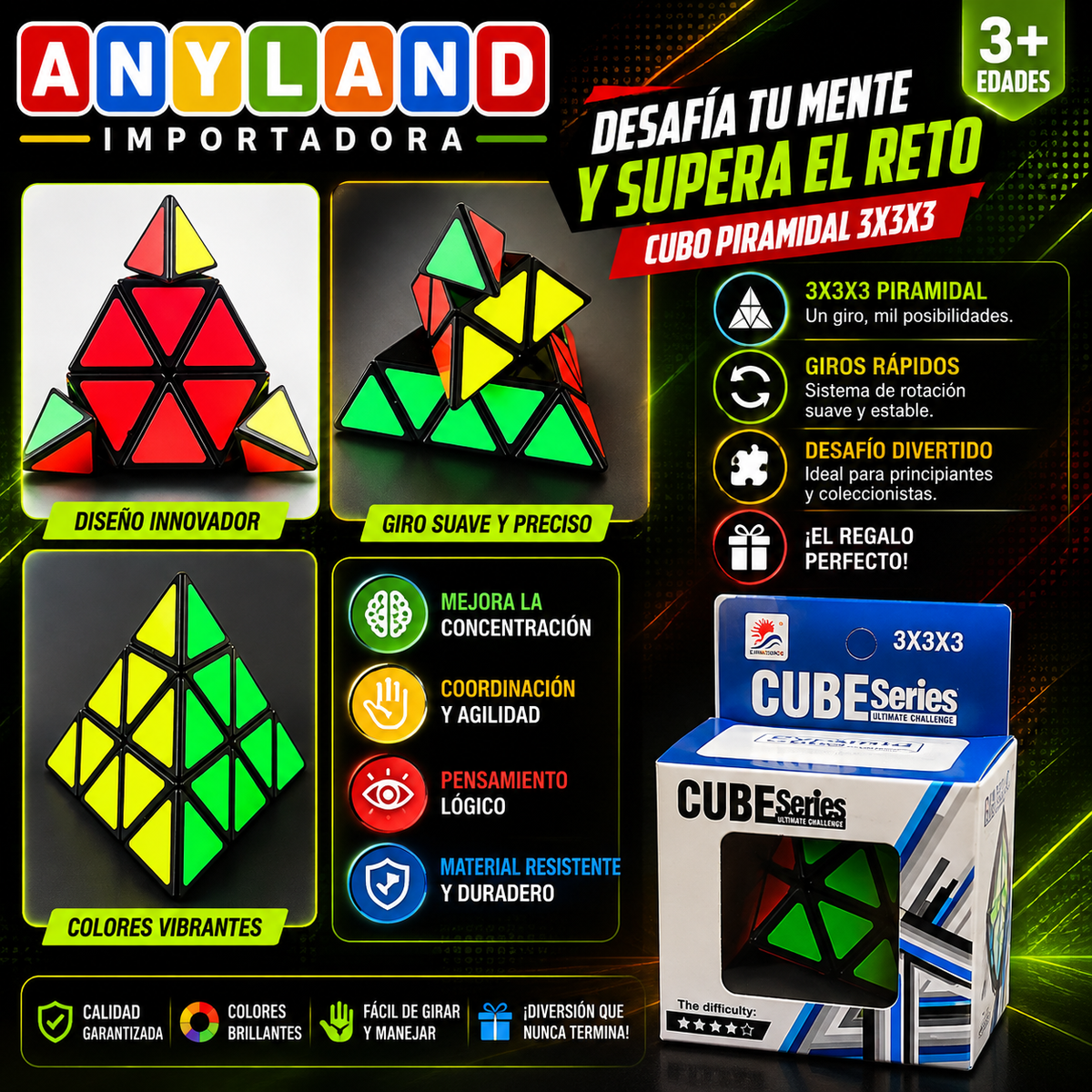 Cubo pirámide  (71G-69)