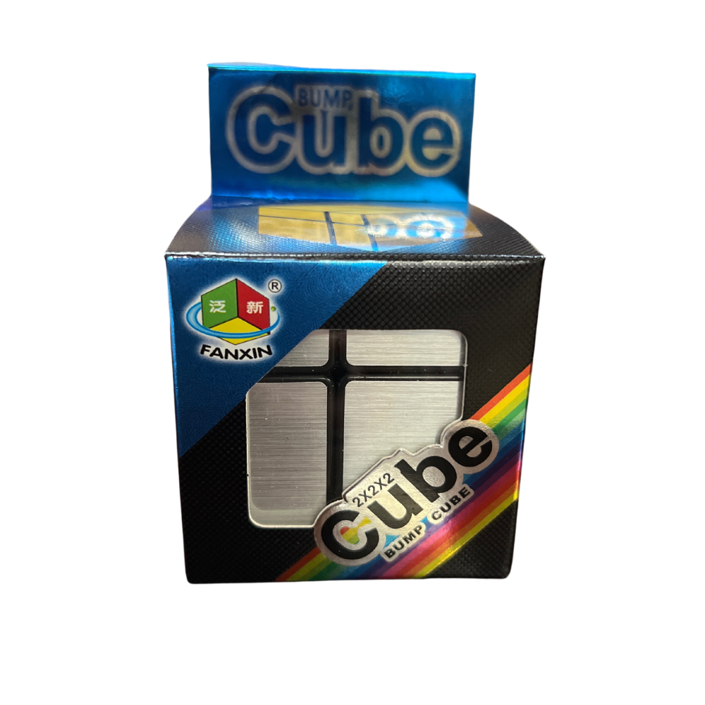 Mirror cube 2X2 plateado (71G-79)