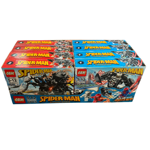 Bloques armables Spider hero Cja x8 (889-9)