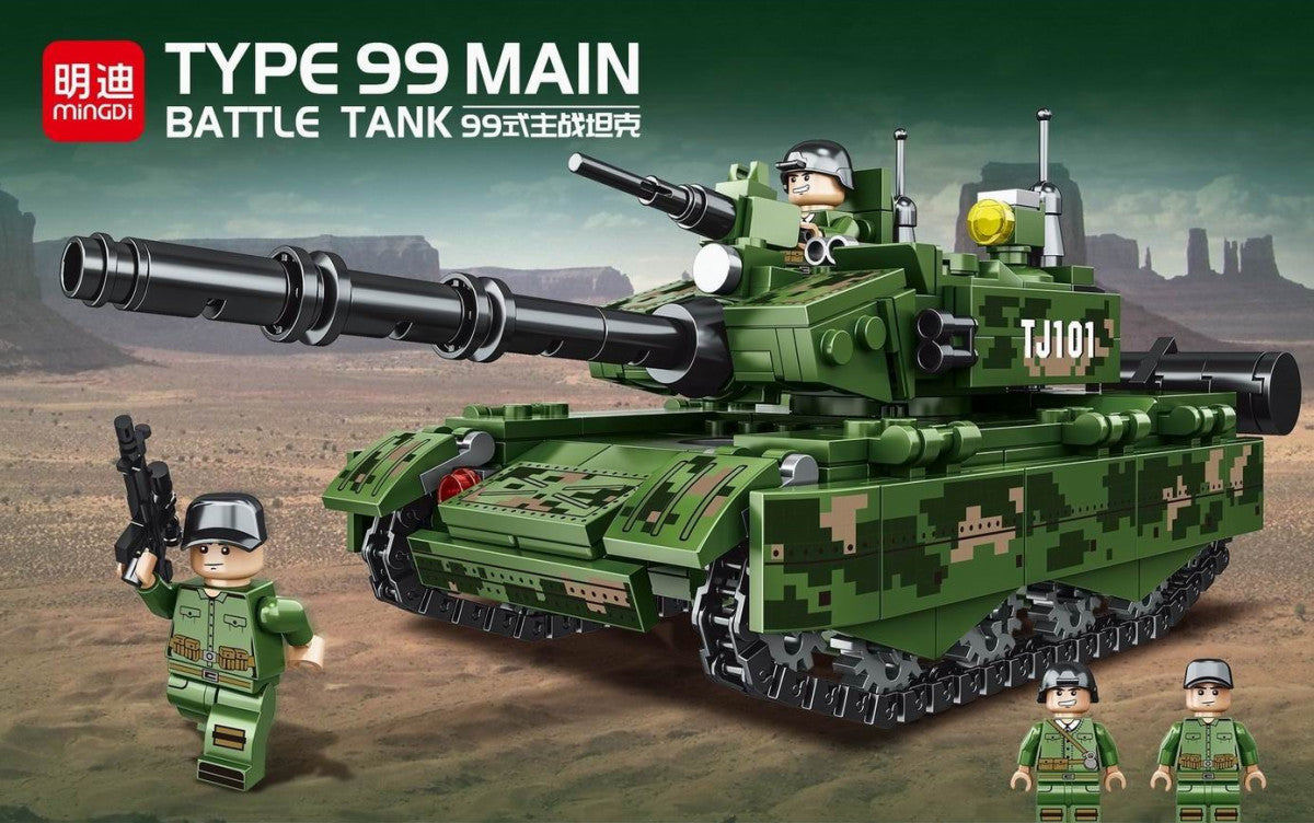 Bloques armables Tanque Guerra (107-5)