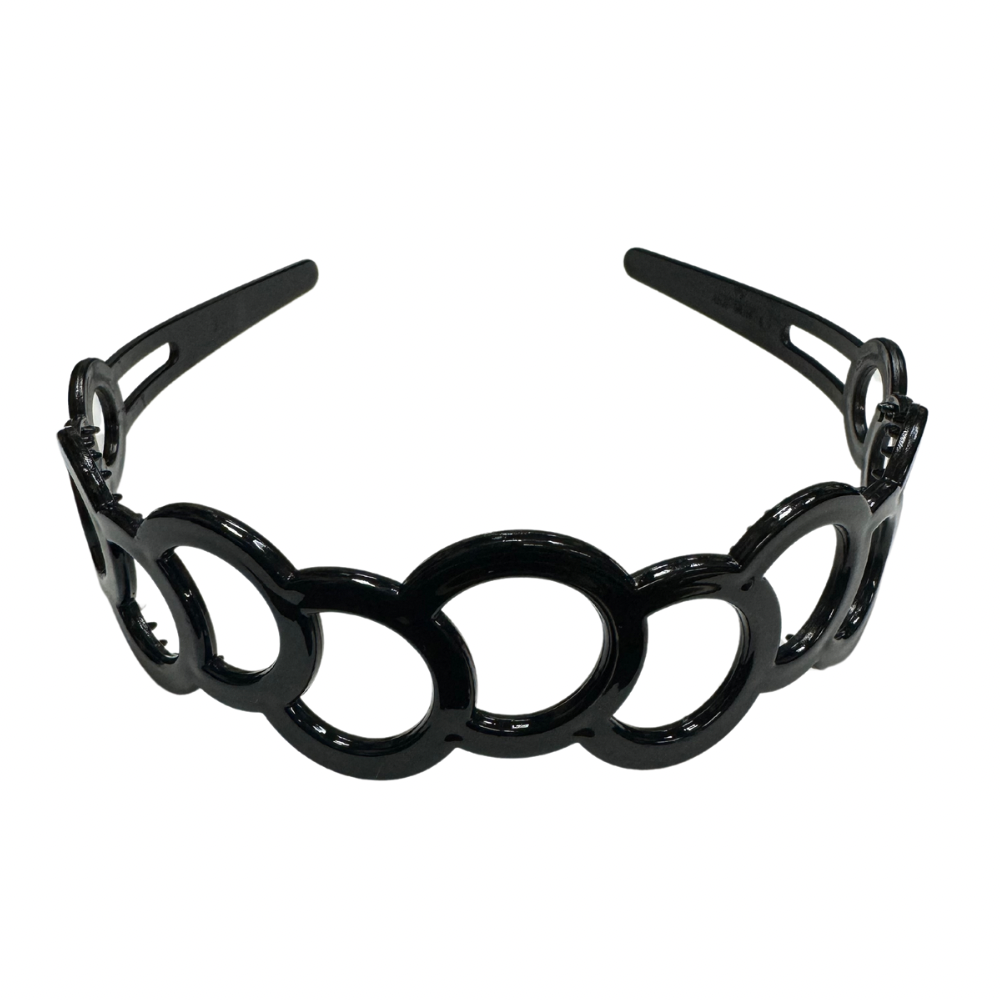 Suoirblss 10 Piezas De Diadema De Plástico Negro Con Dientes Para El Pelo, Banda Para El Pelo Para Mujeres Y Hombres