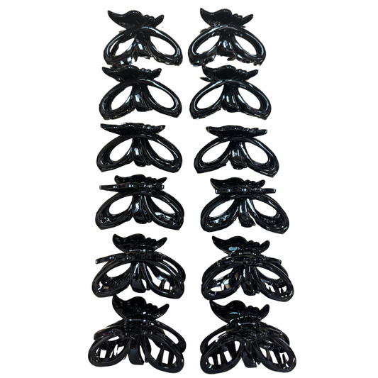 Pinchos negro grande x 12 unidades (4F-14)