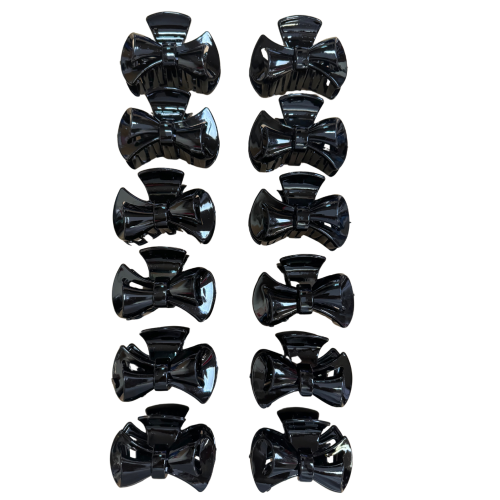 Pinchos negro grande x 12 unidades (4F-37)
