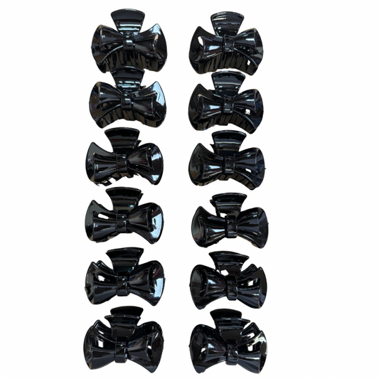 Pinchos negro grande x 12 unidades (4F-37)